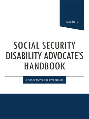 cover image of Social Security Disability Advocate's Handbook